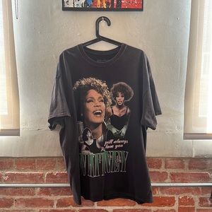 Whitney Houston Vintage T shirt